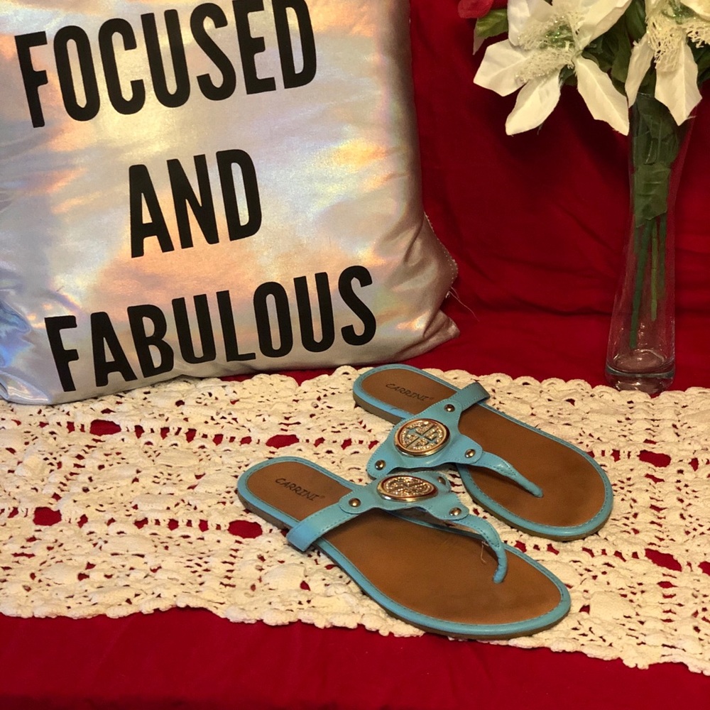 Baby Blue Sandals